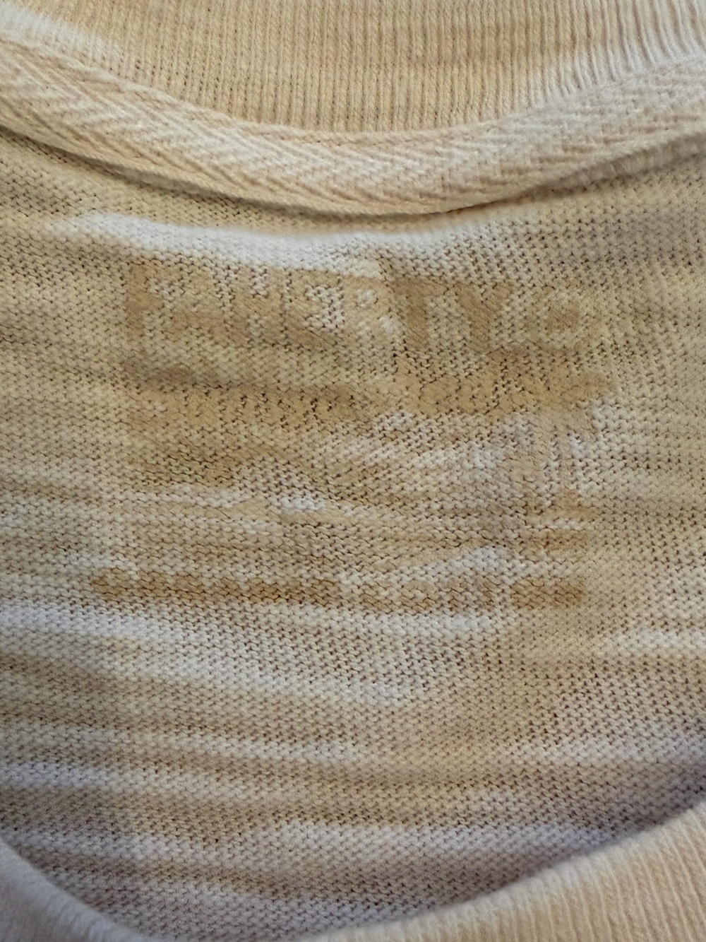 Faherty Sunwashed Slub Crewneck Size M - Picture 7 of 7